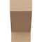 Ekena Millwork 4"W x 4"D x 8"H Wide Clemmons Rough Cedar Woodgrain TimberThane Corbel, Primed Tan CORUR04X04X08CLERCPR - alternate 4